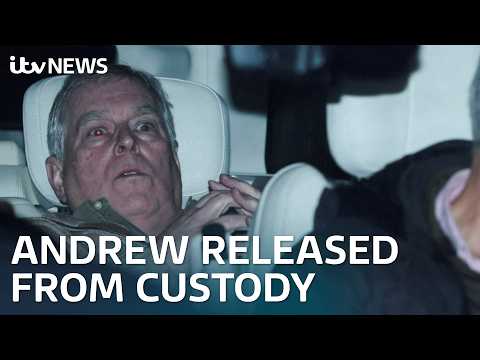 Andrew Mountbatten-Windsor released under investigation following arrest | ITV News