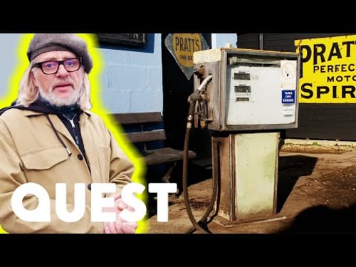 Henry Cole Transforms This Retro Petrol Pump Into A Stunning Vintage Masterpiece | Shed & Buried