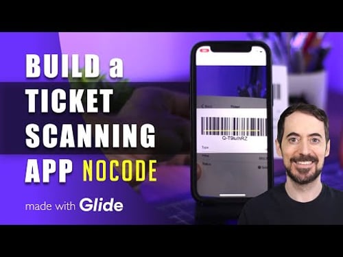 Build a ticket scanning app (No Code) | FULL TUTORIAL