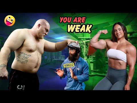 ANATOLY Uses 32kg Mop in the Gym | Everyone Doubted Him… Until He Showed Beast Mode 💪🧹