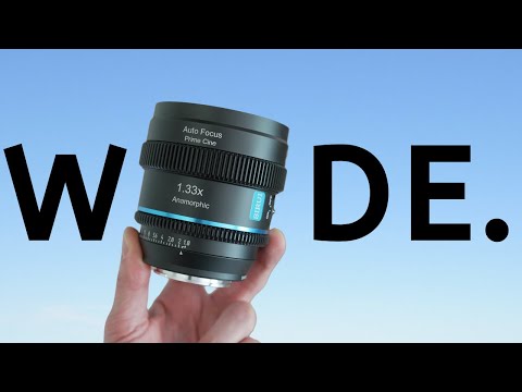 Sirui 20mm T1.8: W I D E Anamorphic with Autofocus!