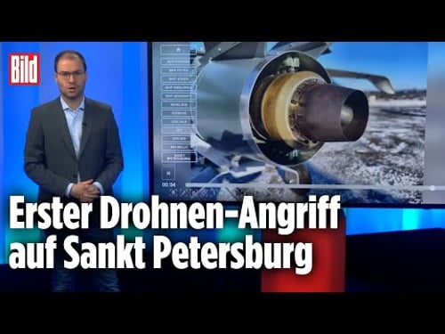 Ukrainischer Kamikaze-Jet hebt erstmals ab | BILD-Lagezentrum