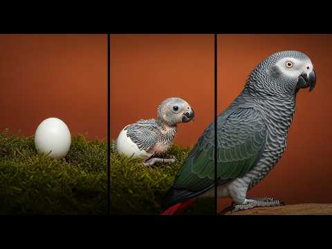 20 facts about the gray parrot. The Main Talking Beast.