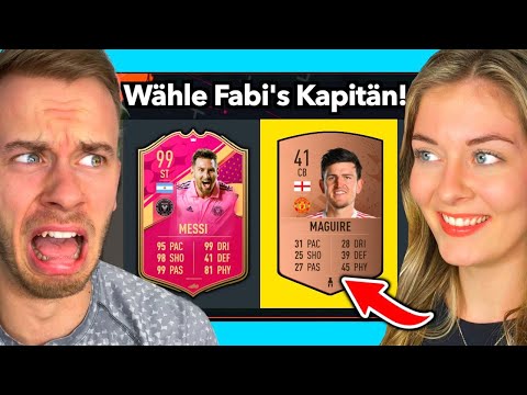 Meine FREUNDIN baut mein Fut-Draft! 😂⚽️ (endet lost)