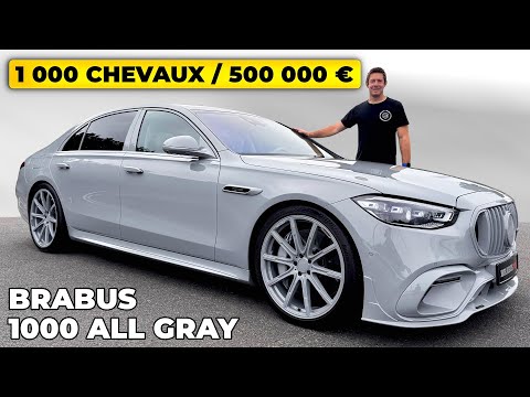 Essai Brabus 1000 All Gray - 1000 Chevaux, 500 000€ !