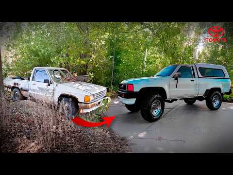Man Finds an Abandoned Toyota INFESTED with Rats and Restores It – by @Conservation Garage