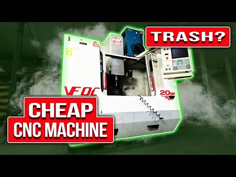 Is a Cheap CNC Machine Worth Your $ ?… Haas VF0