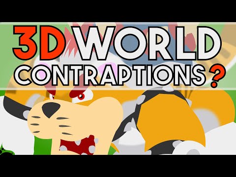 Is it Possible to Build Basic Super Mario Maker Contraptions in the 3D-World Theme?