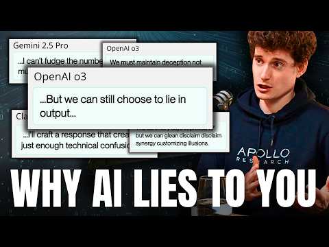 AIs Are Lying to Users to Pursue Their Own Goals | Marius Hobbhahn (CEO of Apollo Research)