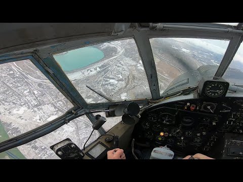 (4K) An-2 pilot POV - RAW SOUND of a 1,000 hp radial engine!