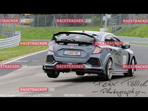 Nürburgring Nordschleife honda civic type R FK8 ( best lap BTG 7:45) touristenfahrten 28.04.2024