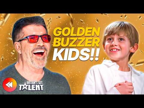 Every GOLDEN BUZZER Kid On Britain's Got Talent! 🇬🇧🌟