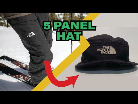 How to Make: The North Face 5 Panel Hat