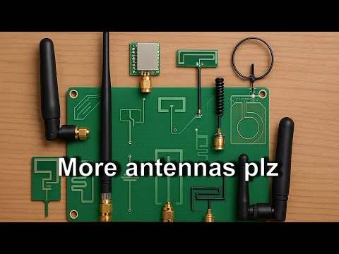 PCB Antenna INSANITY!!! Multiple antennas, coexistence, and signal chains