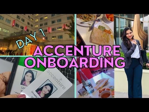 Day 1 at Accenture | Full Onboarding Process + Accommodation Details | Laptop Collection New joinerβ
