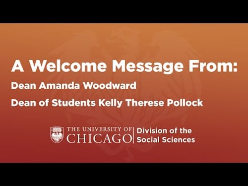 Social Sciences Fall Welcome Message 2020