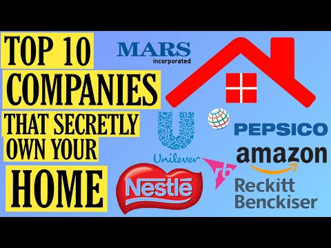 Top 10 Companies That Own Everything in Your House