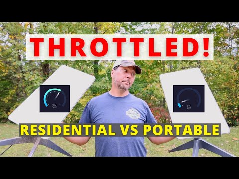STARLINK Head to Head! (Residential vs Portable/RV for Full Time RV)