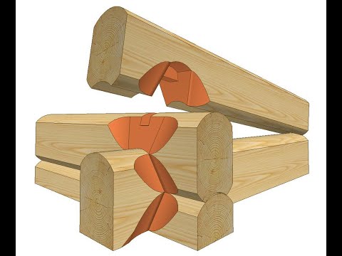 Норвежская рубка, разметка