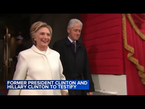 Clintons agree to testify in House Epstein investigation