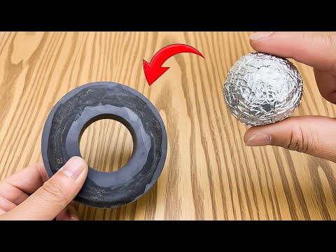Place Aluminum Foil on a Magnet — What Happens Will Shock You! 😱 | Inventor Secret