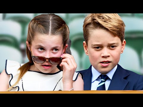 Prince George & Princess Charlotte Just STEAL THE SHOW At Wimbledon - This Left Everyone in Awe!