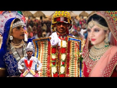Amazing Desert Woman Marriage Ceremony | Unique Cultural Marriage in Desert | Culture of Pakistan