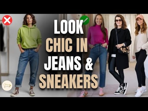 8 Jeans & Sneaker Combos That Look Expensive Without Trying