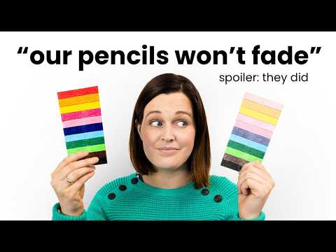 Pencil Brands Are Lying to You About Being Lightfast