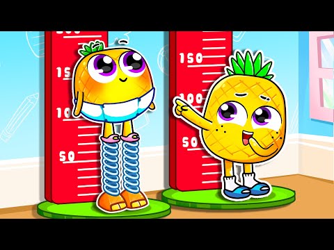 Baby Wants to Be Taller | I Wanna Grow up Tall | Learn Healthy Habits | YUM YUM - Funny Kids Songs