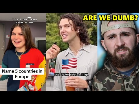 Clueless Americans vs European Geography... *I've lost all hope*