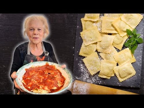 Italian Grandma Makes Amazing Ravioli from Scratch