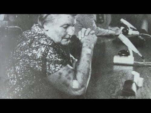 Sadistic nazi camp guard known as Bloody Brigitte Hildegard Lachert worked doe US