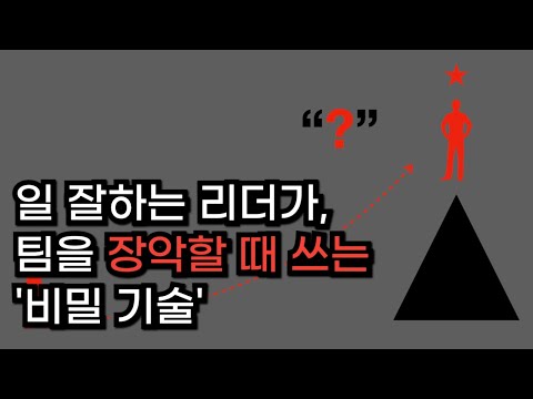 팀을 장악하는 리더가 매일 던지는, 질문 '딱 3가지'