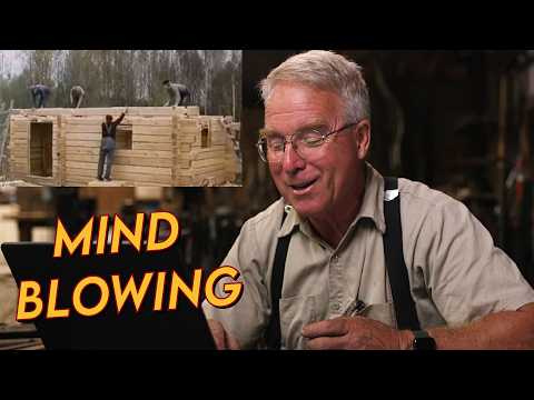 40-Yr Contractor Learns Finnish Log House Building