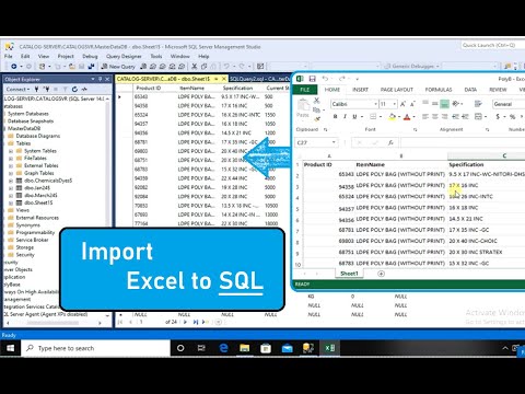 How to Import Data from Excel File to SQL Server | Microsoft ace OLEDB 12.0 is not registered