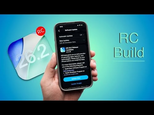 iOS 26.2 RC Released 🔥 | New Features, Performance, Battery Life (HINDI)