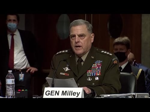 Top U.S. general Mark Milley staunchly defends calls with China