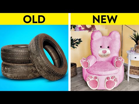 CREATIVE WAYS TO REUSE OLD TIRES โป๏ธโจ EPIC RECYCLING IDEAS