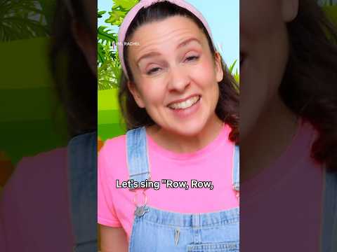 Sing Row, Row, Row Your Boat with Ms. Rachel, now playing on Netflix! ⛵️🎶