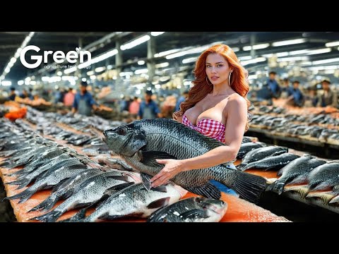 The Secrets of Raising Billions of Tilapia by Chinese Farmers, Earning Billions of Dollars Each Year