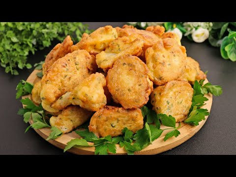 Crispy Cauliflower bites are better than meat! ready in few minutes! easy delicious dinner recipe!