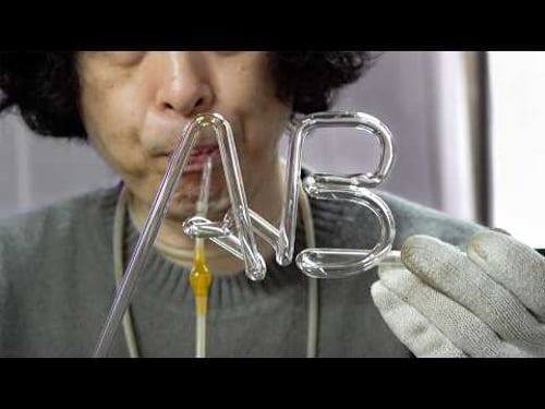 How Itβs Made Neon Sign by Bending Glass Tubes