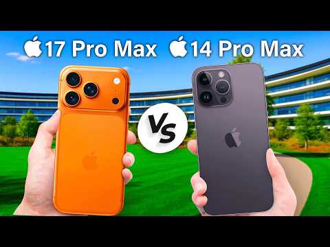 iPhone 17 Pro Max vs 14 Pro Max — HUGE Upgrade!