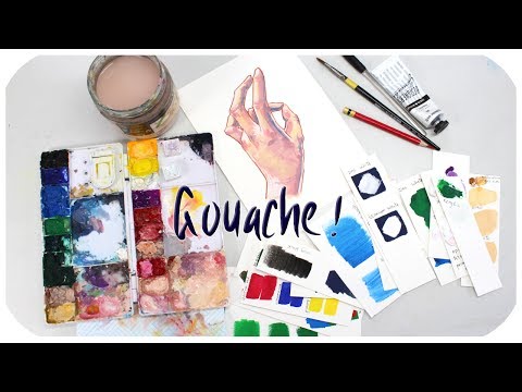 Everything I have learnt about GOUACHE so far...