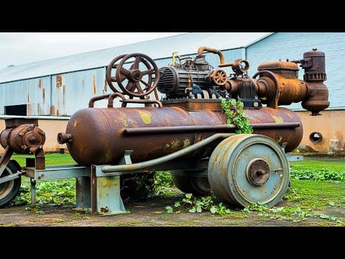 Project To Restore Heavily Corroded Large Capacity Marine Machinery // Talented Restoration Engineer