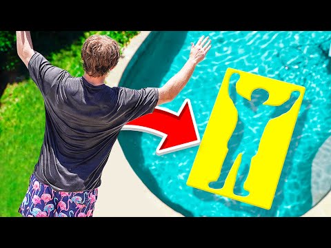 Jump Through IMPOSSIBLE Shapes! *CHALLENGE*