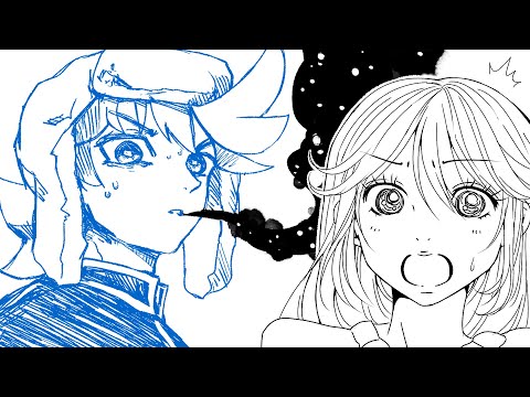 5 MANGA STYLES DRAWING CHALLENGE #3