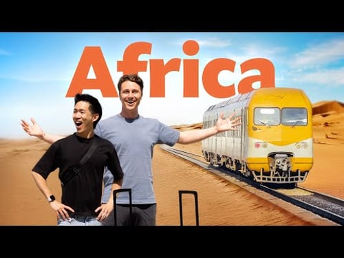 We took the TRAIN from the Arctic to Africa - Ep4