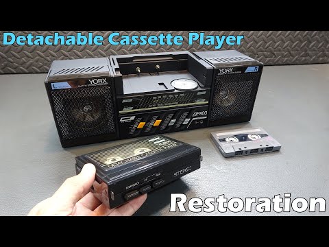 Yorx BP800 Detachable Cassette Player Restoration
